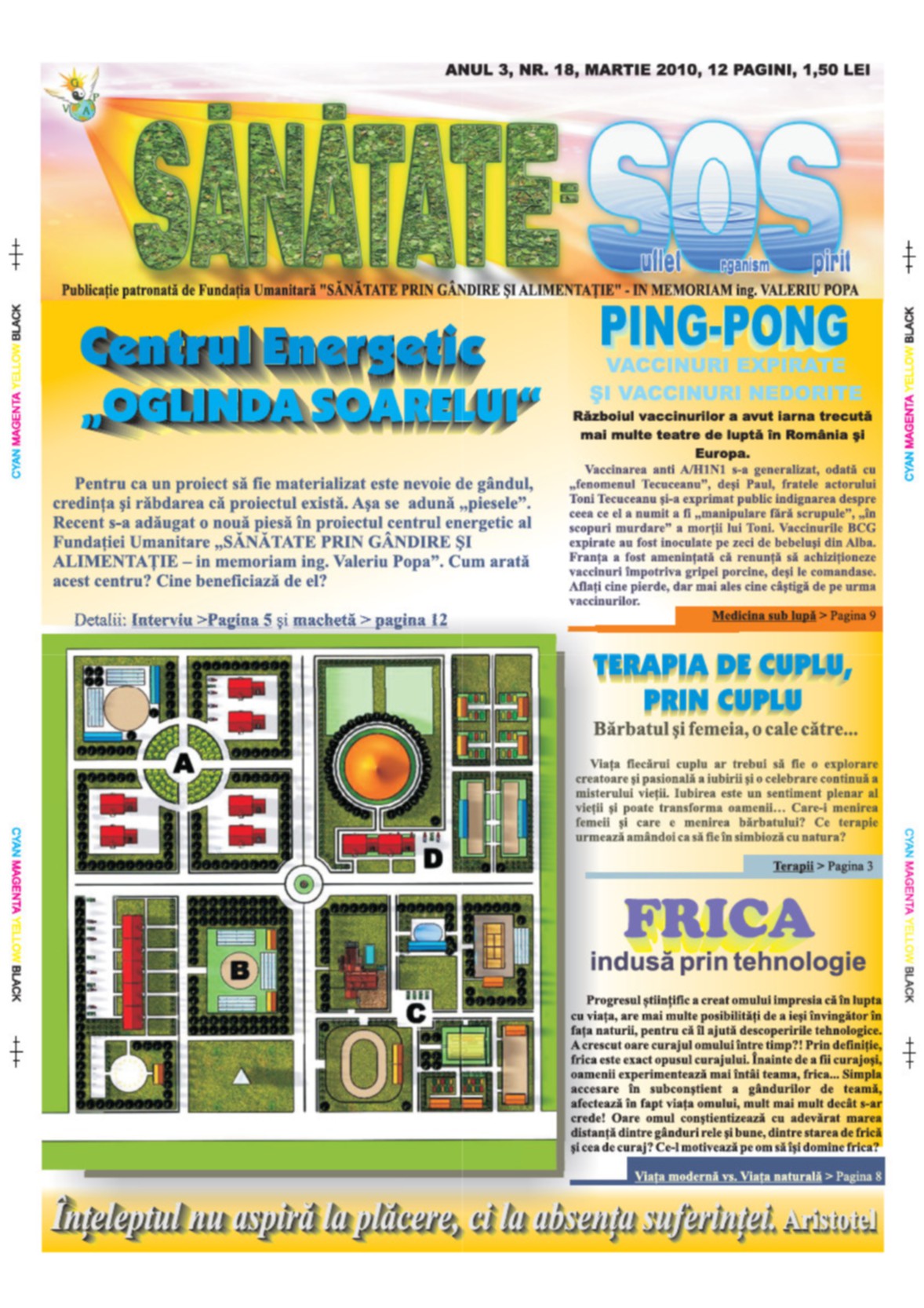 Revista Sănătate SOS - Nr 18 - Martie 2010